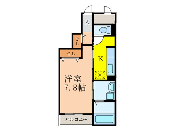 ヴォワラクテ　ノースの物件間取画像